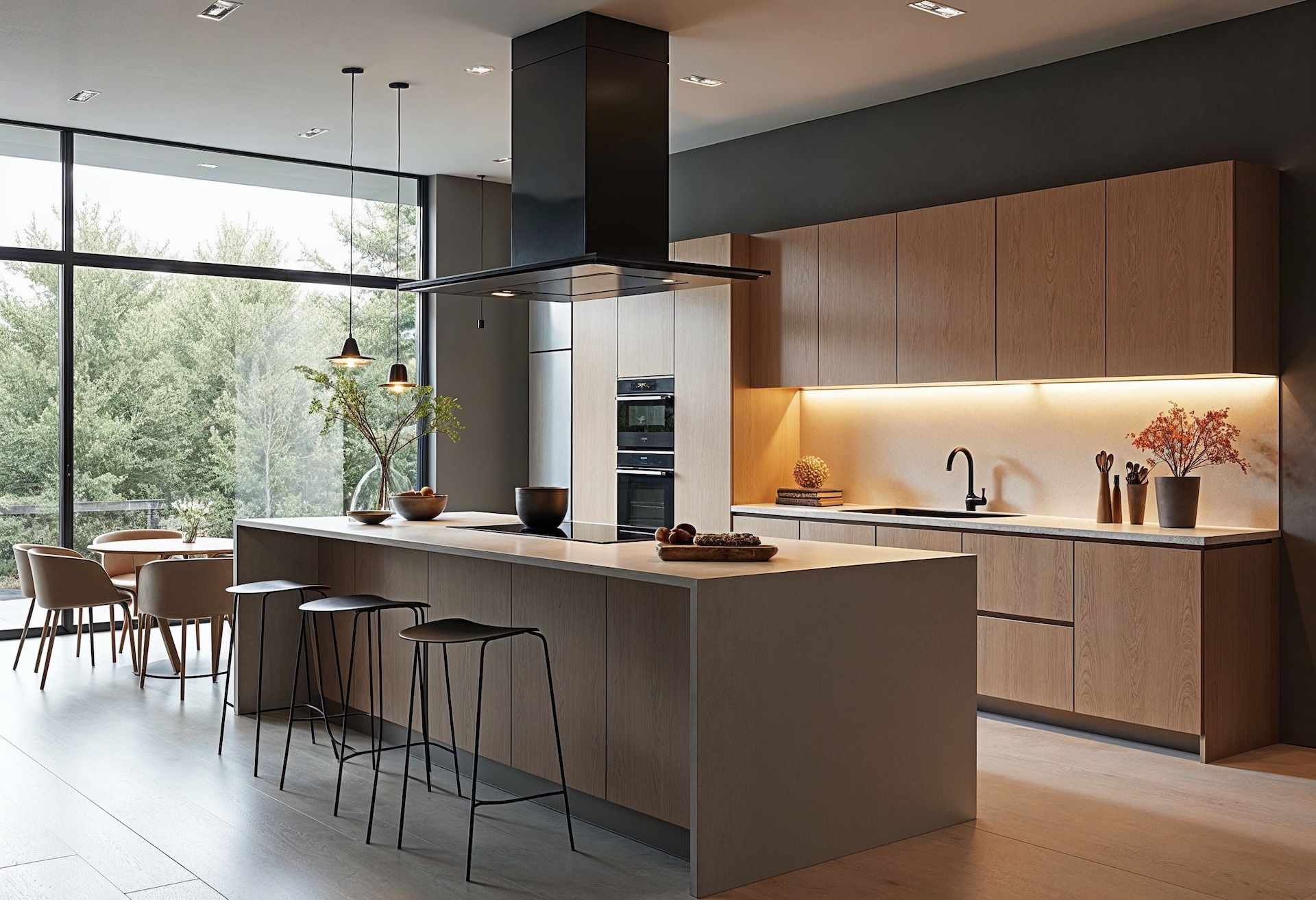 modern kitchen interior